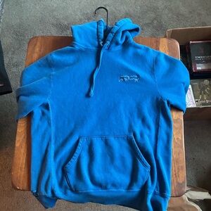 F*cking Awesome/FA World Entertainment/Hockey Skateboards Hoodie Blue Large